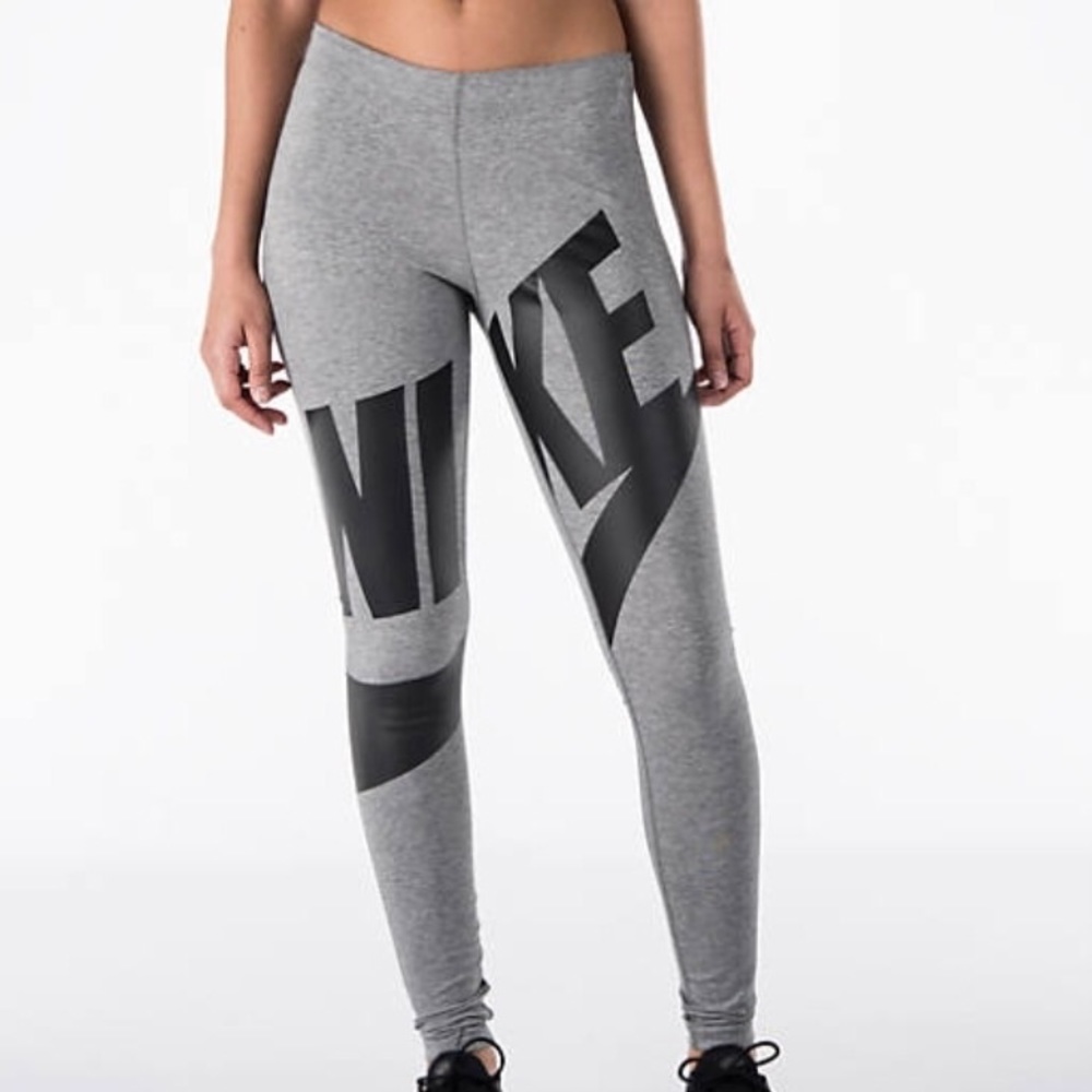 Nike Leg A See Leggings Gray ( S ) Small